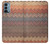 S3752 ジグザグ生地パターングラフィックプリント Zigzag Fabric Pattern Graphic Printed OnePlus Nord N200 5G バックケース、フリップケース・カバー
