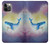S3802 夢のクジラ パステルファンタジー Dream Whale Pastel Fantasy iPhone 12, iPhone 12 Pro バックケース、フリップケース・カバー