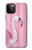 S3805 フラミンゴピンクパステル Flamingo Pink Pastel iPhone 12, iPhone 12 Pro バックケース、フリップケース・カバー