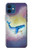 S3802 夢のクジラ パステルファンタジー Dream Whale Pastel Fantasy iPhone 12 mini バックケース、フリップケース・カバー