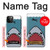 S3825 漫画のサメの海のダイビング Cartoon Shark Sea Diving iPhone 12 Pro Max バックケース、フリップケース・カバー