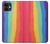 S3799 かわいい縦水彩レインボー Cute Vertical Watercolor Rainbow iPhone 11 バックケース、フリップケース・カバー