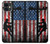 S3803 電気技師ラインマンアメリカ国旗 Electrician Lineman American Flag iPhone 11 バックケース、フリップケース・カバー