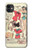 S3820 ヴィンテージ騎乗位ファッション紙人形 Vintage Cowgirl Fashion Paper Doll iPhone 11 バックケース、フリップケース・カバー