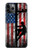 S3803 電気技師ラインマンアメリカ国旗 Electrician Lineman American Flag iPhone 11 Pro バックケース、フリップケース・カバー
