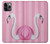 S3805 フラミンゴピンクパステル Flamingo Pink Pastel iPhone 11 Pro バックケース、フリップケース・カバー