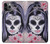 S3821 シュガースカルスチームパンクガールゴシック Sugar Skull Steam Punk Girl Gothic iPhone 11 Pro Max バックケース、フリップケース・カバー