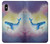 S3802 夢のクジラ パステルファンタジー Dream Whale Pastel Fantasy iPhone X, iPhone XS バックケース、フリップケース・カバー