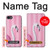 S3805 フラミンゴピンクパステル Flamingo Pink Pastel iPhone 7, iPhone 8, iPhone SE (2020) (2022) バックケース、フリップケース・カバー