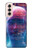 S3800 デジタル人顔 Digital Human Face Samsung Galaxy S21 5G バックケース、フリップケース・カバー