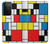 S3814 ピエトモンドリアン線画作曲 Piet Mondrian Line Art Composition Samsung Galaxy S21 Ultra 5G バックケース、フリップケース・カバー