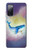 S3802 夢のクジラ パステルファンタジー Dream Whale Pastel Fantasy Samsung Galaxy S20 FE バックケース、フリップケース・カバー