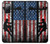 S3803 電気技師ラインマンアメリカ国旗 Electrician Lineman American Flag Samsung Galaxy S20 FE バックケース、フリップケース・カバー