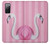 S3805 フラミンゴピンクパステル Flamingo Pink Pastel Samsung Galaxy S20 FE バックケース、フリップケース・カバー
