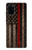 S3804 消防士メタルレッドラインフラググラフィック Fire Fighter Metal Red Line Flag Graphic Samsung Galaxy S20 Plus, Galaxy S20+ バックケース、フリップケース・カバー