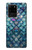S3809 人魚の鱗 Mermaid Fish Scale Samsung Galaxy S20 Ultra バックケース、フリップケース・カバー