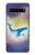 S3802 夢のクジラ パステルファンタジー Dream Whale Pastel Fantasy Samsung Galaxy S10 5G バックケース、フリップケース・カバー