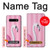 S3805 フラミンゴピンクパステル Flamingo Pink Pastel Samsung Galaxy S10 Plus バックケース、フリップケース・カバー