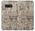 S3819 レトロなヴィンテージ紙 Retro Vintage Paper Samsung Galaxy S10e バックケース、フリップケース・カバー