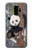 S3793 かわいい赤ちゃん雪パンダのペイント Cute Baby Panda Snow Painting Samsung Galaxy S9 バックケース、フリップケース・カバー