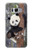 S3793 かわいい赤ちゃん雪パンダのペイント Cute Baby Panda Snow Painting Samsung Galaxy S8 Plus バックケース、フリップケース・カバー