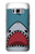 S3825 漫画のサメの海のダイビング Cartoon Shark Sea Diving Samsung Galaxy S8 Plus バックケース、フリップケース・カバー