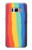 S3799 かわいい縦水彩レインボー Cute Vertical Watercolor Rainbow Samsung Galaxy S8 バックケース、フリップケース・カバー