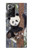S3793 かわいい赤ちゃん雪パンダのペイント Cute Baby Panda Snow Painting Samsung Galaxy Note 20 Ultra, Ultra 5G バックケース、フリップケース・カバー