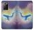 S3802 夢のクジラ パステルファンタジー Dream Whale Pastel Fantasy Samsung Galaxy Note 20 Ultra, Ultra 5G バックケース、フリップケース・カバー