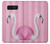 S3805 フラミンゴピンクパステル Flamingo Pink Pastel Note 8 Samsung Galaxy Note8 バックケース、フリップケース・カバー