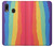 S3799 かわいい縦水彩レインボー Cute Vertical Watercolor Rainbow Samsung Galaxy A20, Galaxy A30 バックケース、フリップケース・カバー