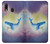 S3802 夢のクジラ パステルファンタジー Dream Whale Pastel Fantasy Samsung Galaxy A20, Galaxy A30 バックケース、フリップケース・カバー