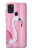 S3805 フラミンゴピンクパステル Flamingo Pink Pastel Samsung Galaxy A21s バックケース、フリップケース・カバー
