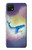 S3802 夢のクジラ パステルファンタジー Dream Whale Pastel Fantasy Samsung Galaxy A22 5G バックケース、フリップケース・カバー