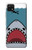 S3825 漫画のサメの海のダイビング Cartoon Shark Sea Diving Samsung Galaxy A22 5G バックケース、フリップケース・カバー