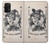 S3818 ヴィンテージトランプ Vintage Playing Card Samsung Galaxy A32 4G バックケース、フリップケース・カバー