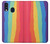 S3799 かわいい縦水彩レインボー Cute Vertical Watercolor Rainbow Samsung Galaxy A40 バックケース、フリップケース・カバー