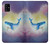 S3802 夢のクジラ パステルファンタジー Dream Whale Pastel Fantasy Samsung Galaxy A41 バックケース、フリップケース・カバー