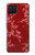 S3817 赤い花の桜のパターン Red Floral Cherry blossom Pattern Samsung Galaxy A42 5G バックケース、フリップケース・カバー