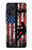 S3803 電気技師ラインマンアメリカ国旗 Electrician Lineman American Flag Samsung Galaxy A52, Galaxy A52 5G バックケース、フリップケース・カバー