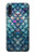 S3809 人魚の鱗 Mermaid Fish Scale Samsung Galaxy A70 バックケース、フリップケース・カバー