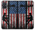 S3803 電気技師ラインマンアメリカ国旗 Electrician Lineman American Flag Samsung Galaxy A71 5G バックケース、フリップケース・カバー