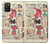 S3820 ヴィンテージ騎乗位ファッション紙人形 Vintage Cowgirl Fashion Paper Doll Samsung Galaxy A03S バックケース、フリップケース・カバー