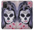 S3821 シュガースカルスチームパンクガールゴシック Sugar Skull Steam Punk Girl Gothic Samsung Galaxy A03S バックケース、フリップケース・カバー