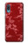 S3817 赤い花の桜のパターン Red Floral Cherry blossom Pattern Samsung Galaxy A04, Galaxy A02, M02 バックケース、フリップケース・カバー