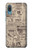 S3819 レトロなヴィンテージ紙 Retro Vintage Paper Samsung Galaxy A04, Galaxy A02, M02 バックケース、フリップケース・カバー