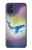 S3802 夢のクジラ パステルファンタジー Dream Whale Pastel Fantasy Samsung Galaxy A51 バックケース、フリップケース・カバー