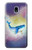 S3802 夢のクジラ パステルファンタジー Dream Whale Pastel Fantasy Samsung Galaxy J3 (2018), J3 Star, J3 V 3rd Gen, J3 Orbit, J3 Achieve, Express Prime 3, Amp Prime 3 バックケース、フリップケース・カバー