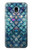 S3809 人魚の鱗 Mermaid Fish Scale Samsung Galaxy J3 (2018), J3 Star, J3 V 3rd Gen, J3 Orbit, J3 Achieve, Express Prime 3, Amp Prime 3 バックケース、フリップケース・カバー