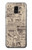S3819 レトロなヴィンテージ紙 Retro Vintage Paper Samsung Galaxy J6 (2018) バックケース、フリップケース・カバー